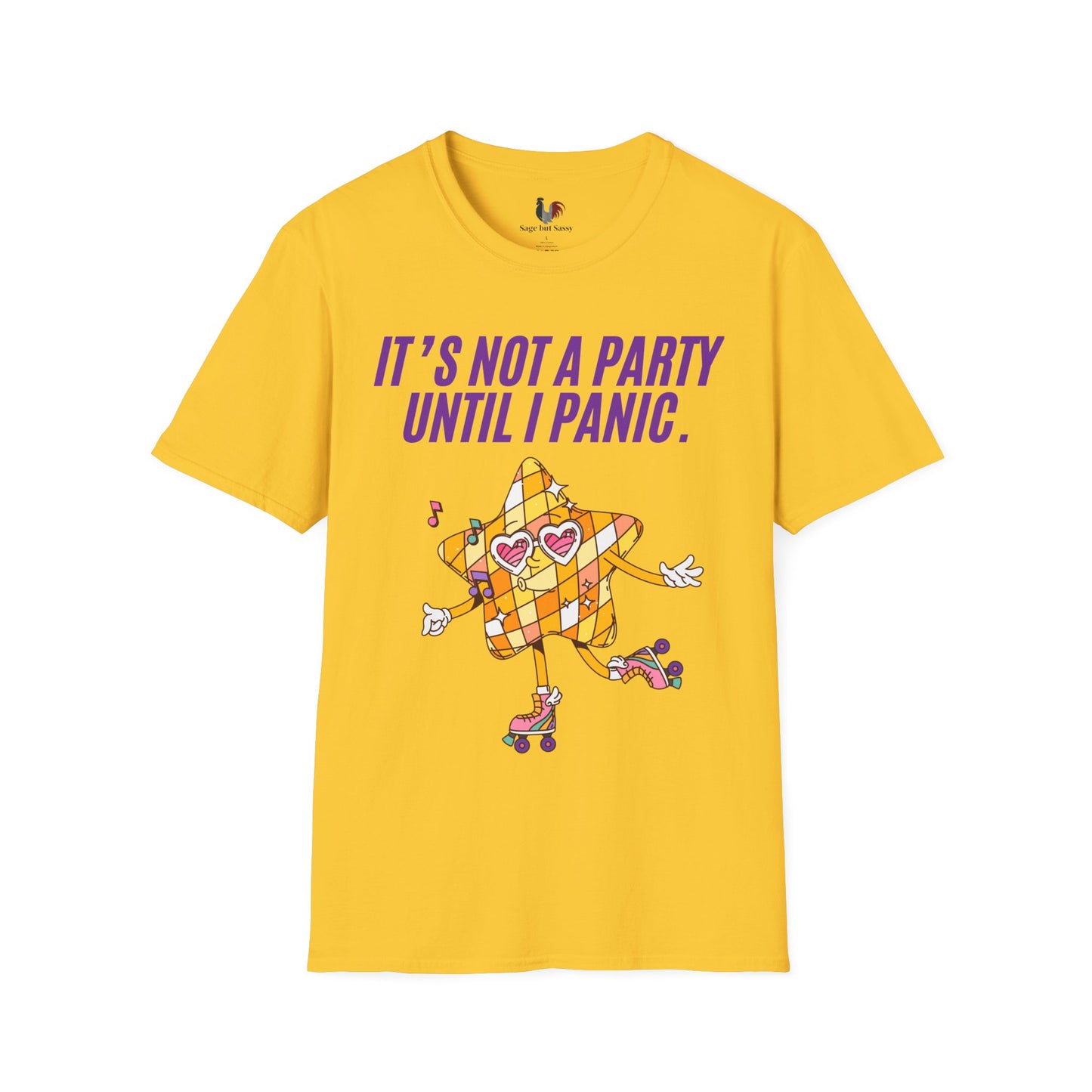 It's not a party until I panic, T-Shirt, Funny Cinco de Mayo gift