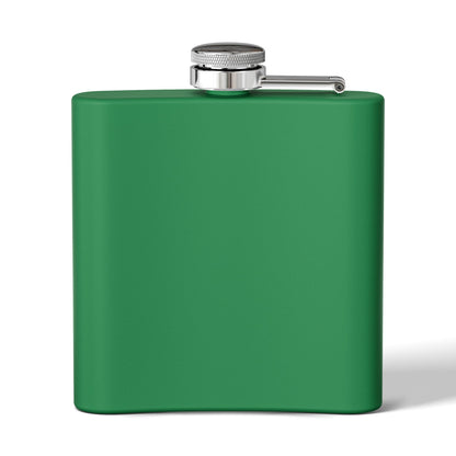 This is not water, Mind your business,  Flask, Stainless Steel Hip Flask, Skiing and Snowboarding accessories, 6oz