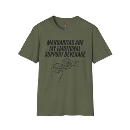 Margaritas are my emotional support beverage, T-Shirt, Funny Cinco de Mayo gift