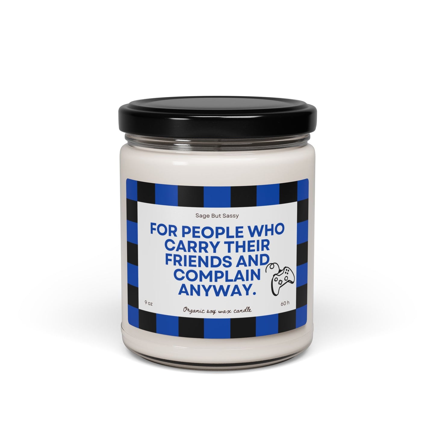 Gaming/Gamer Soy Candle, hobbies, gift for him/her