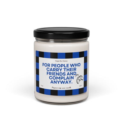 Gaming/Gamer Soy Candle, hobbies, gift for him/her