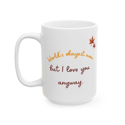Funny Thanksgiving Mug - Thanksiving Gift for Mom, Gift for Friend, Fall Coffee Cup, Family Celebration