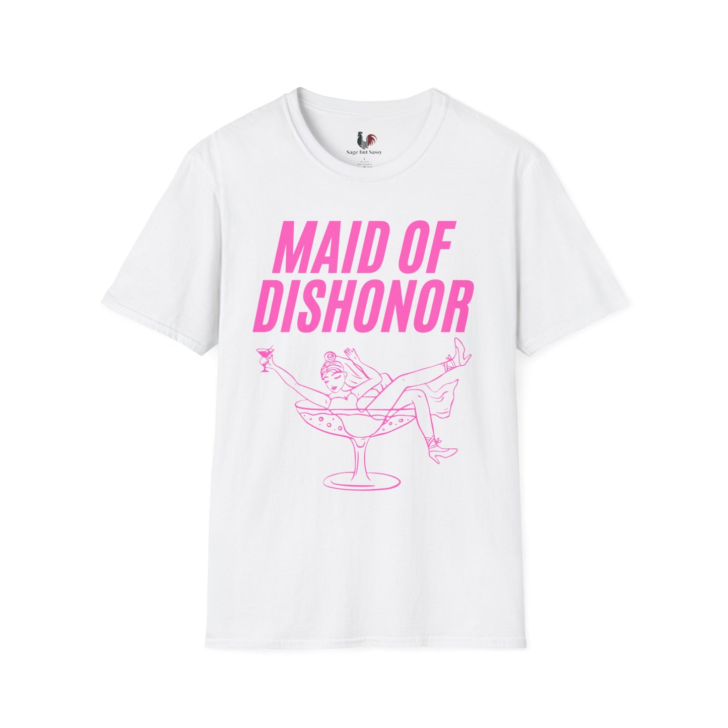 Maid of dishonor, T-Shirt, Funny Bachelorette Party Tee
