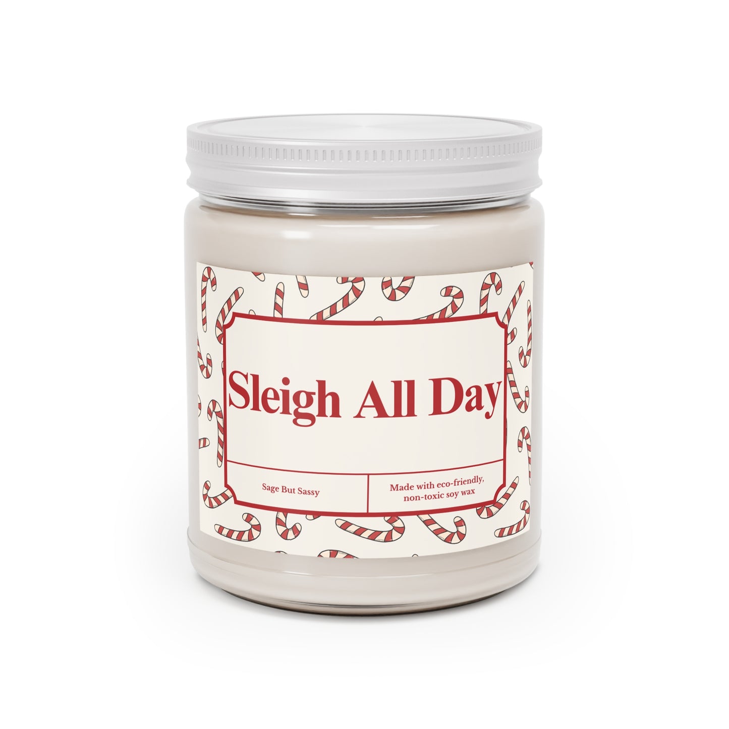 Sleigh all day, Funny Christmas Candle, Christmas Gag Gift, Inappropriate Gifts for Christmas Party, Snarky Christmas Gift
