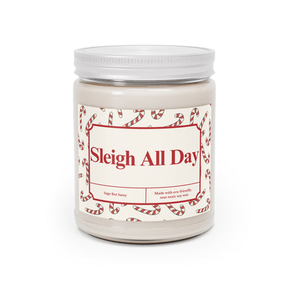 Sleigh all day, Funny Christmas Candle, Christmas Gag Gift, Inappropriate Gifts for Christmas Party, Snarky Christmas Gift