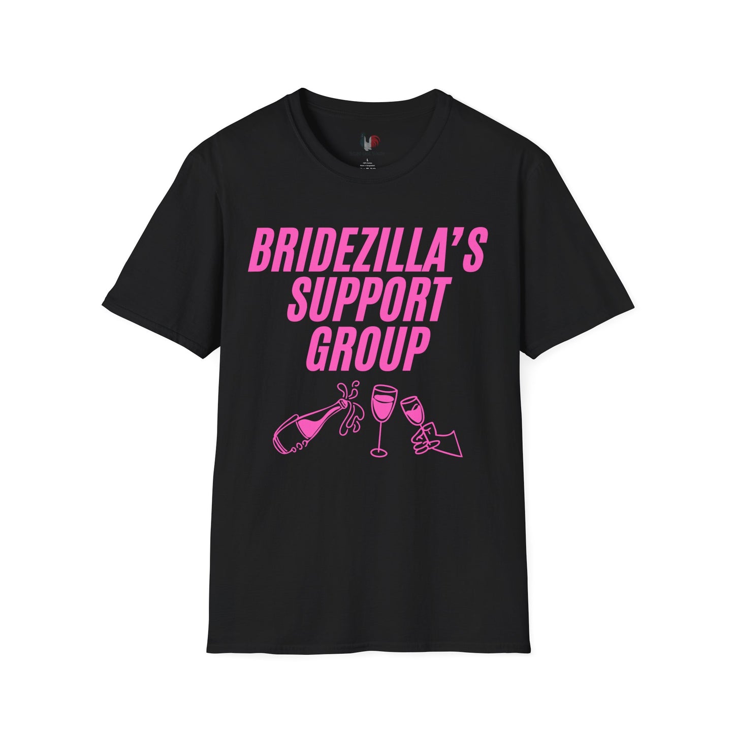 Bridezilla's support group, T-Shirt, Funny Bachelorette Party Tee