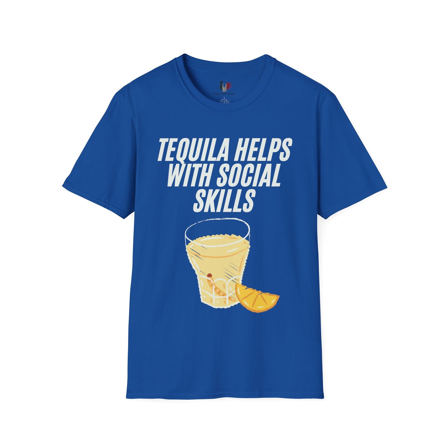 Tequila helps with social skills, T-Shirt, Funny Cinco de Mayo gift
