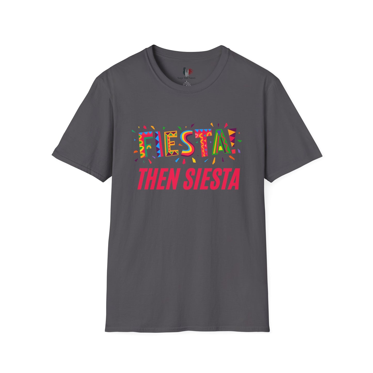 Fiesta then siesta, T-Shirt, Funny Cinco de Mayo gift