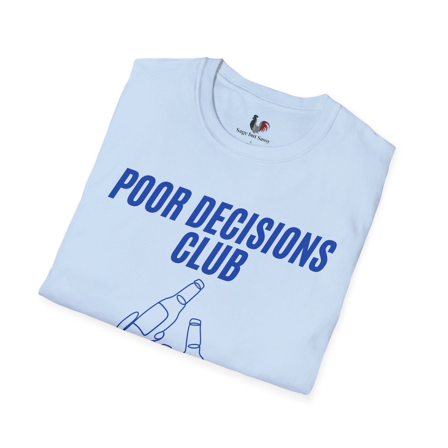 Poor decisions club, T-Shirt, Funny Bachelor Party Tee