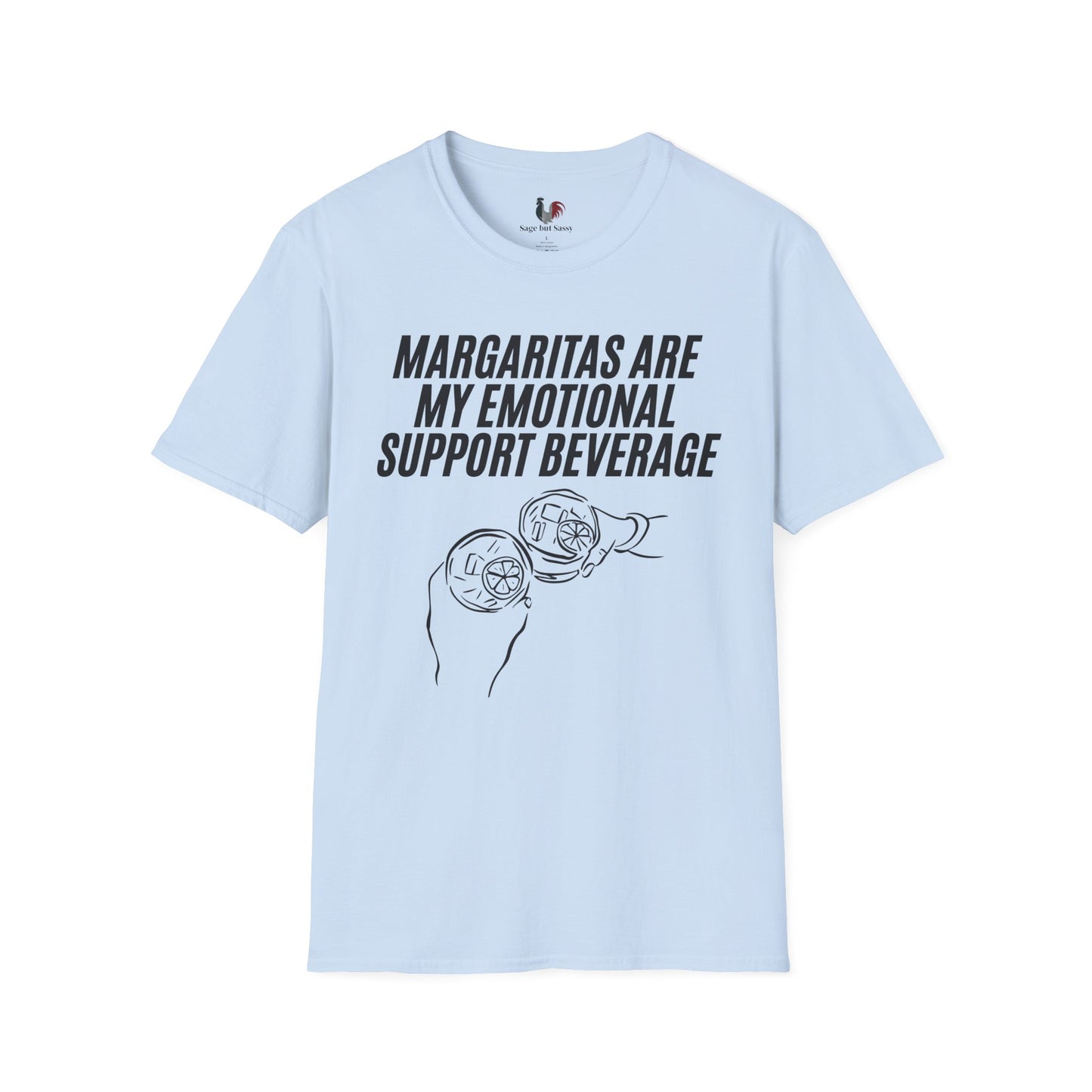 Margaritas are my emotional support beverage, T-Shirt, Funny Cinco de Mayo gift