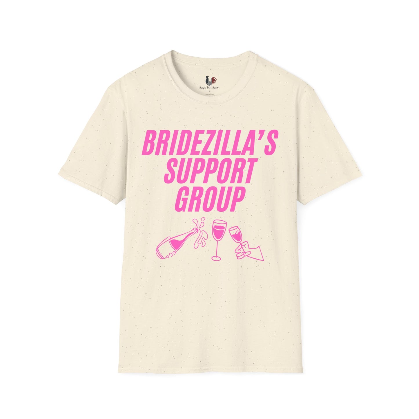 Bridezilla's support group, T-Shirt, Funny Bachelorette Party Tee