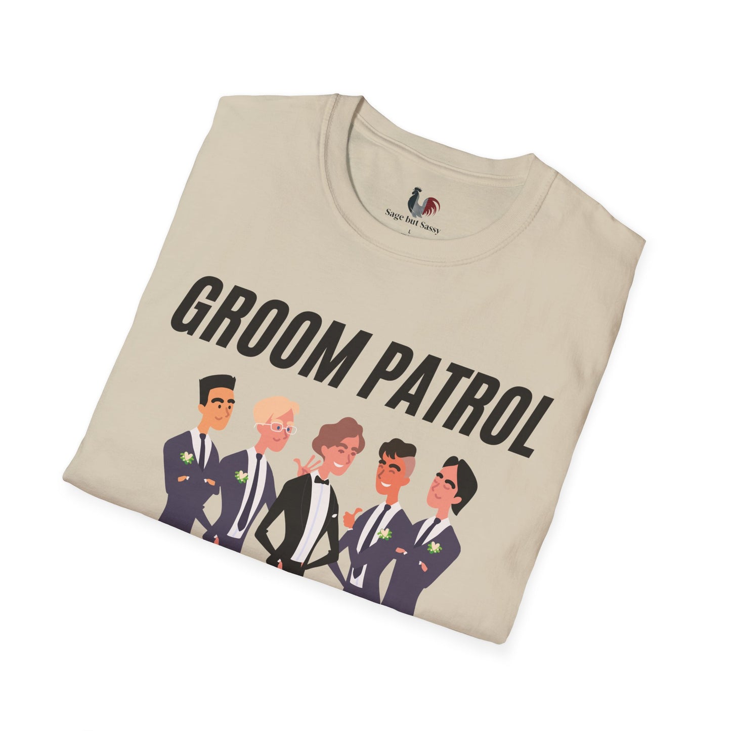 Groom patrol, T-Shirt, Funny Bachelor Party Tee