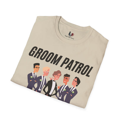 Groom patrol, T-Shirt, Funny Bachelor Party Tee