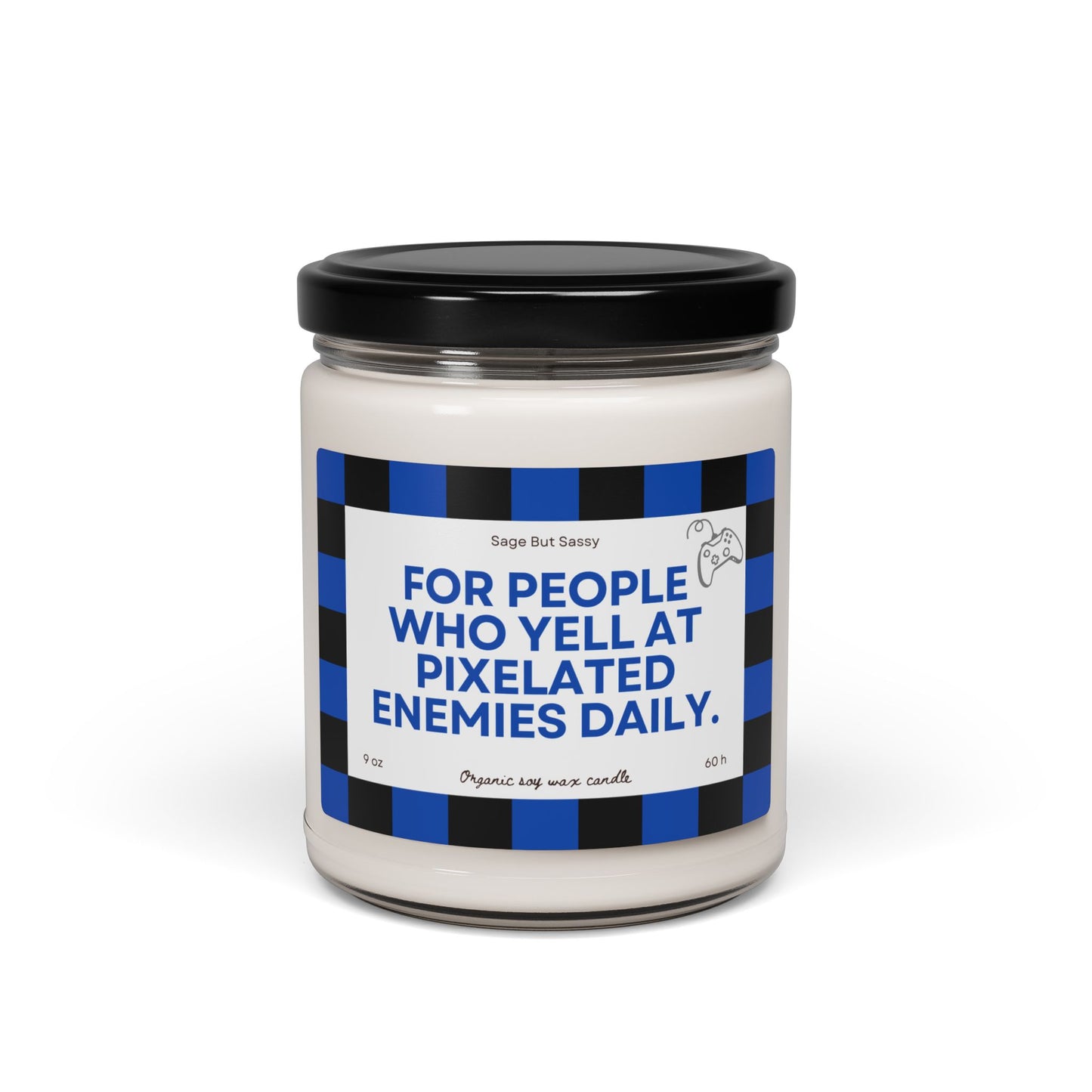 Gaming/Gamer Soy Candle, hobbies, gift for him/her