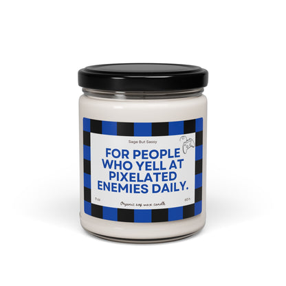 Gaming/Gamer Soy Candle, hobbies, gift for him/her