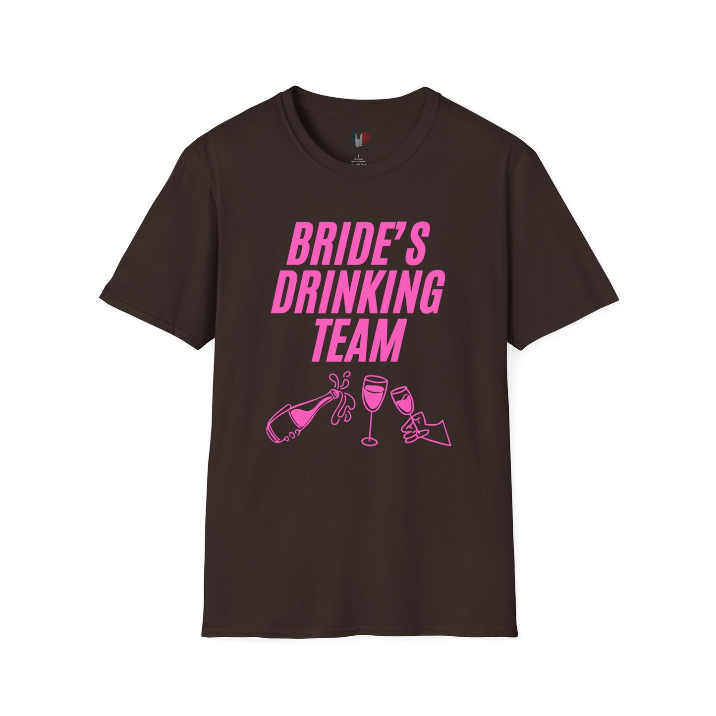Bride's drinking team, T-Shirt, Funny Bachelorette Party Tee