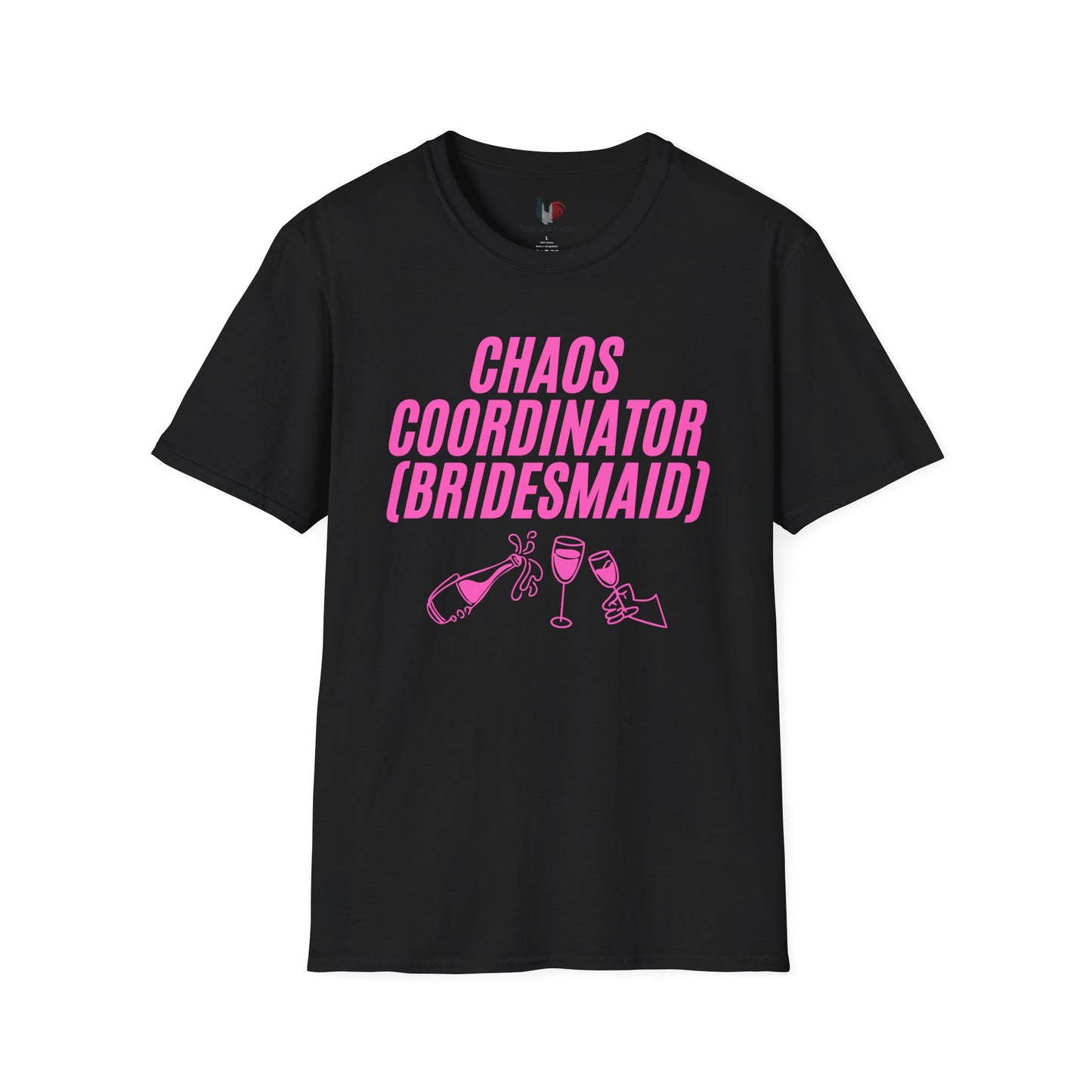 Chaos coordinator (bridesmaid), T-Shirt, Funny Bachelorette Party Tee