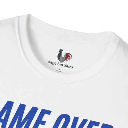 Game over (almost), T-Shirt, Funny Bachelor Party Tee