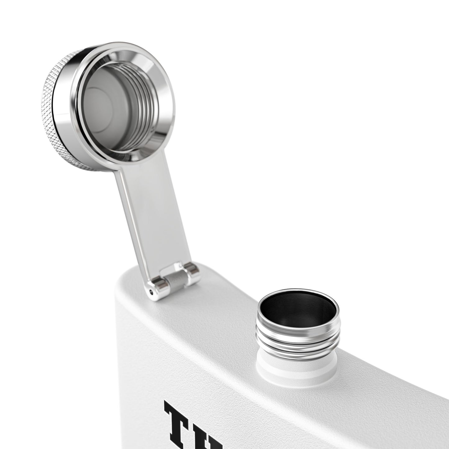 This is not water, Mind your business,  Flask, Stainless Steel Hip Flask, Skiing and Snowboarding accessories, 6oz