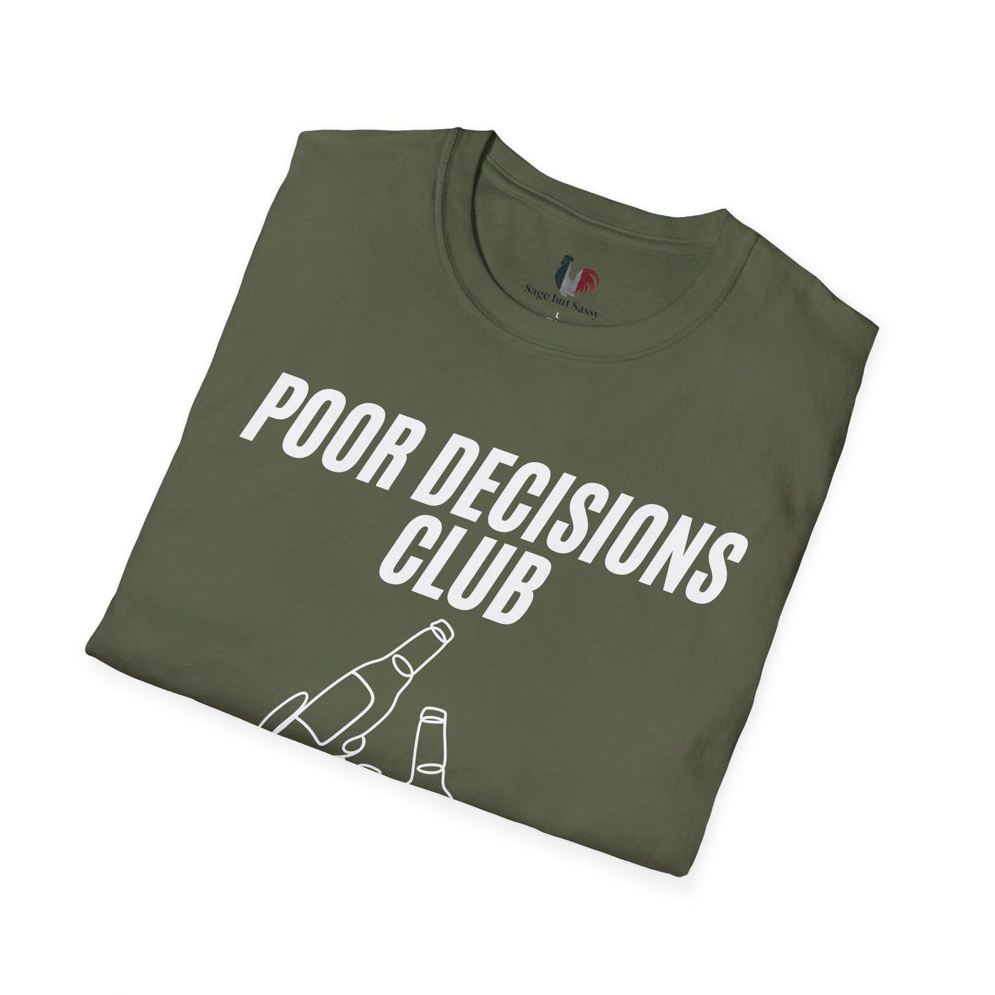 Poor decisions club, T-Shirt, Funny Bachelor Party Tee
