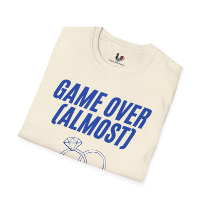 Game over (almost), T-Shirt, Funny Bachelor Party Tee