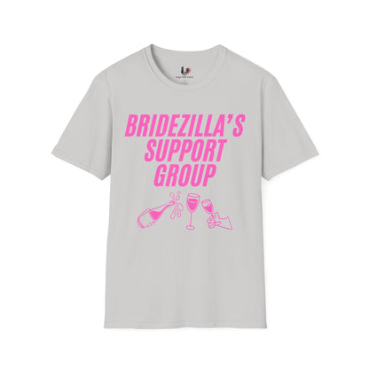 Bridezilla's support group, T-Shirt, Funny Bachelorette Party Tee