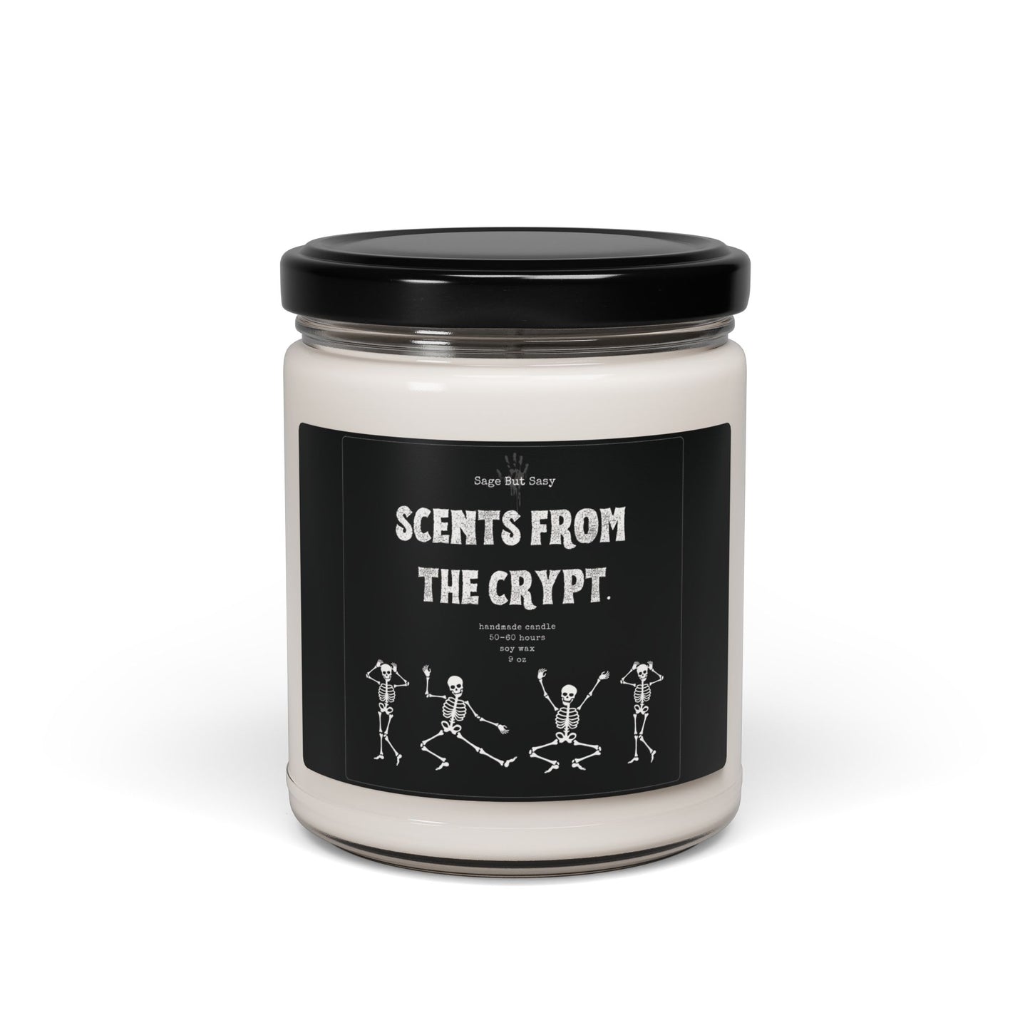 Scents from the crypt, Halloween Candle, Spooky Season, Witch, Skeleton