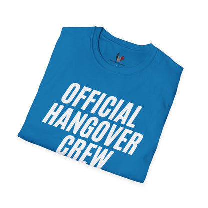 Official hangover crew, T-Shirt, Funny Bachelor Party Tee