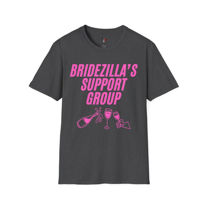 Bridezilla's support group, T-Shirt, Funny Bachelorette Party Tee