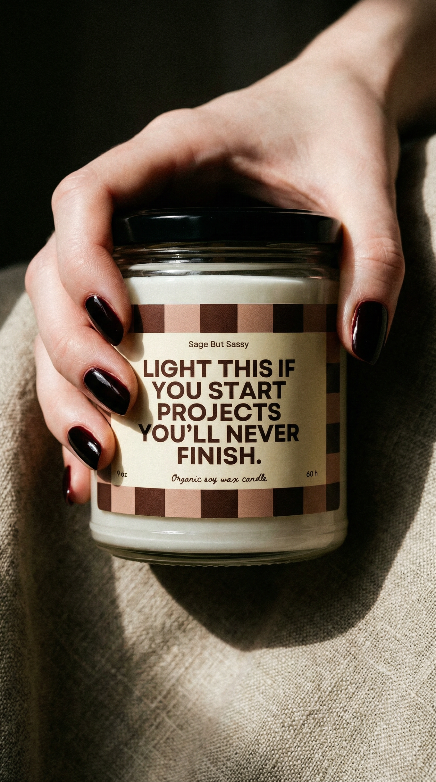 DIY Queen Soy Candle, hobbies, gift for him/her