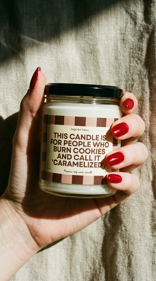 Baking/cooking Soy Candle, hobbies, gift for him/her