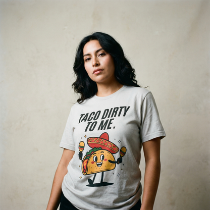 Taco dirty to me, T-Shirt, Funny Cinco de Mayo gift