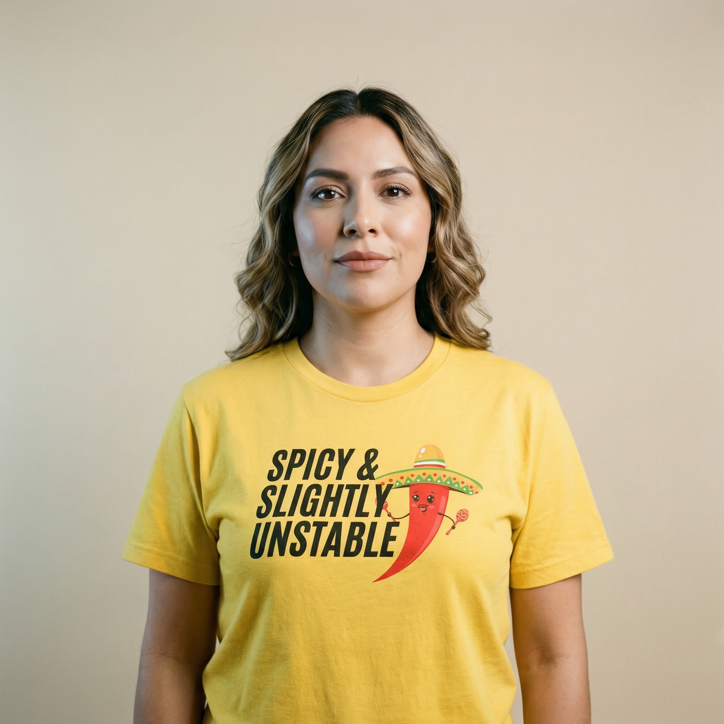 Spicy and slightly unstable, T-Shirt, Funny Cinco de Mayo gift