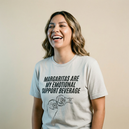Margaritas are my emotional support beverage, T-Shirt, Funny Cinco de Mayo gift