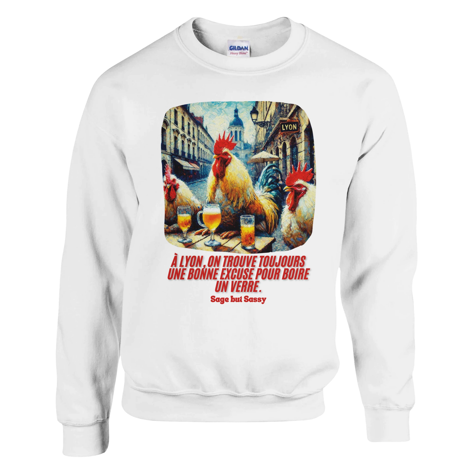 Classic Unisex Crewneck Sweatshirt | Lyon.