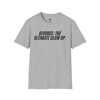 Divorce: the ultimate glowup, Unisex Softstyle T-Shirt, Divorce/Breakout