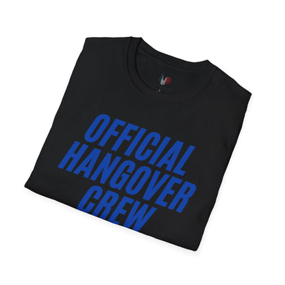Official hangover crew, T-Shirt, Funny Bachelor Party Tee