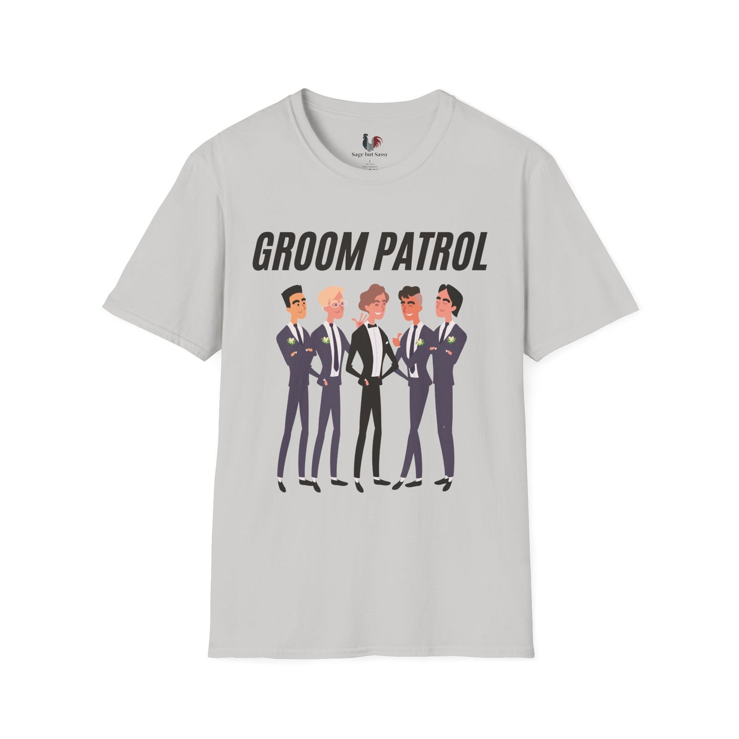 Groom patrol, T-Shirt, Funny Bachelor Party Tee