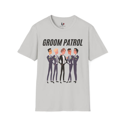 Groom patrol, T-Shirt, Funny Bachelor Party Tee