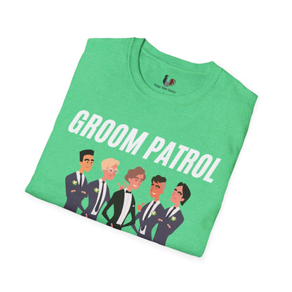 Groom patrol, T-Shirt, Funny Bachelor Party Tee