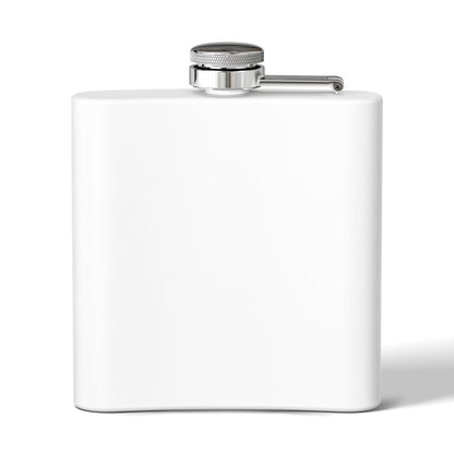 This is my ski fuel,  Flask, Stainless Steel Hip Flask, Skiing and Snowboarding accessories, 6oz