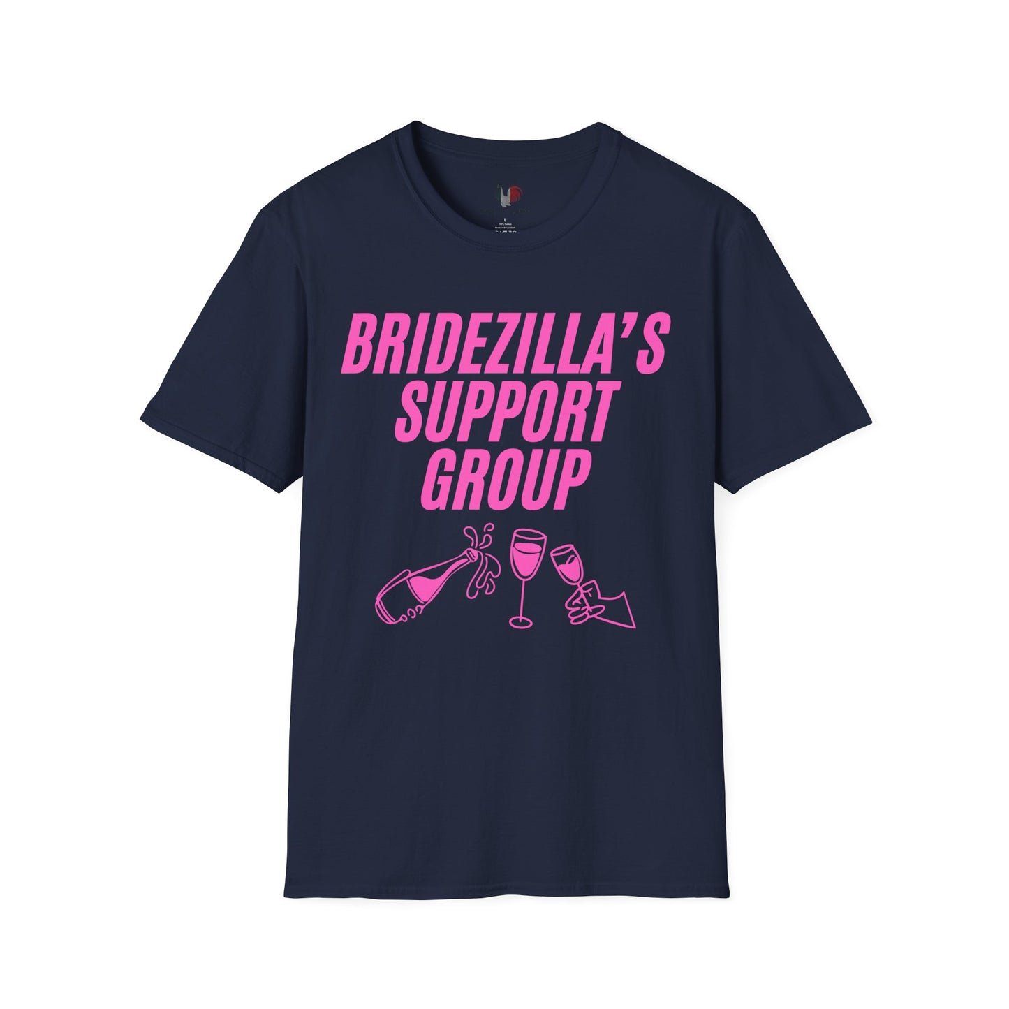 Bridezilla's support group, T-Shirt, Funny Bachelorette Party Tee
