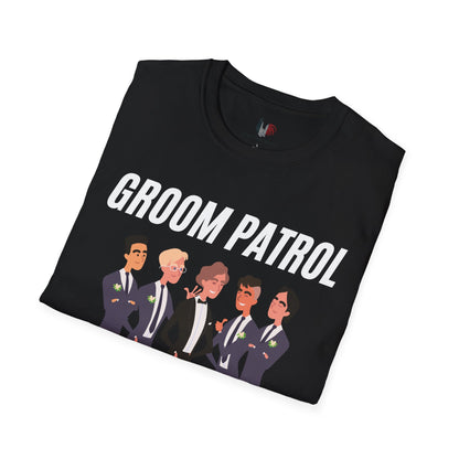 Groom patrol, T-Shirt, Funny Bachelor Party Tee