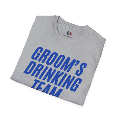 Groom's drinking team, T-Shirt, Funny Bachelor Party Tee