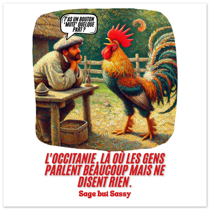 Classic Matte Paper Poster | L'Occitanie.