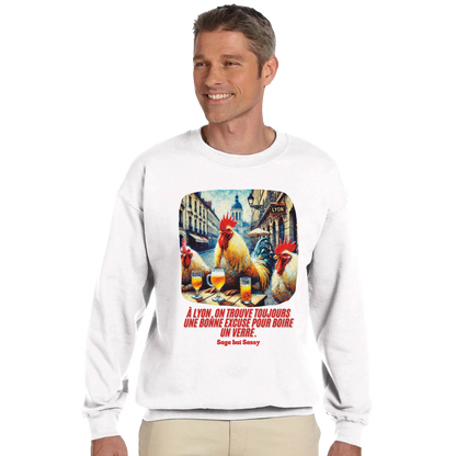 Classic Unisex Crewneck Sweatshirt | Lyon.