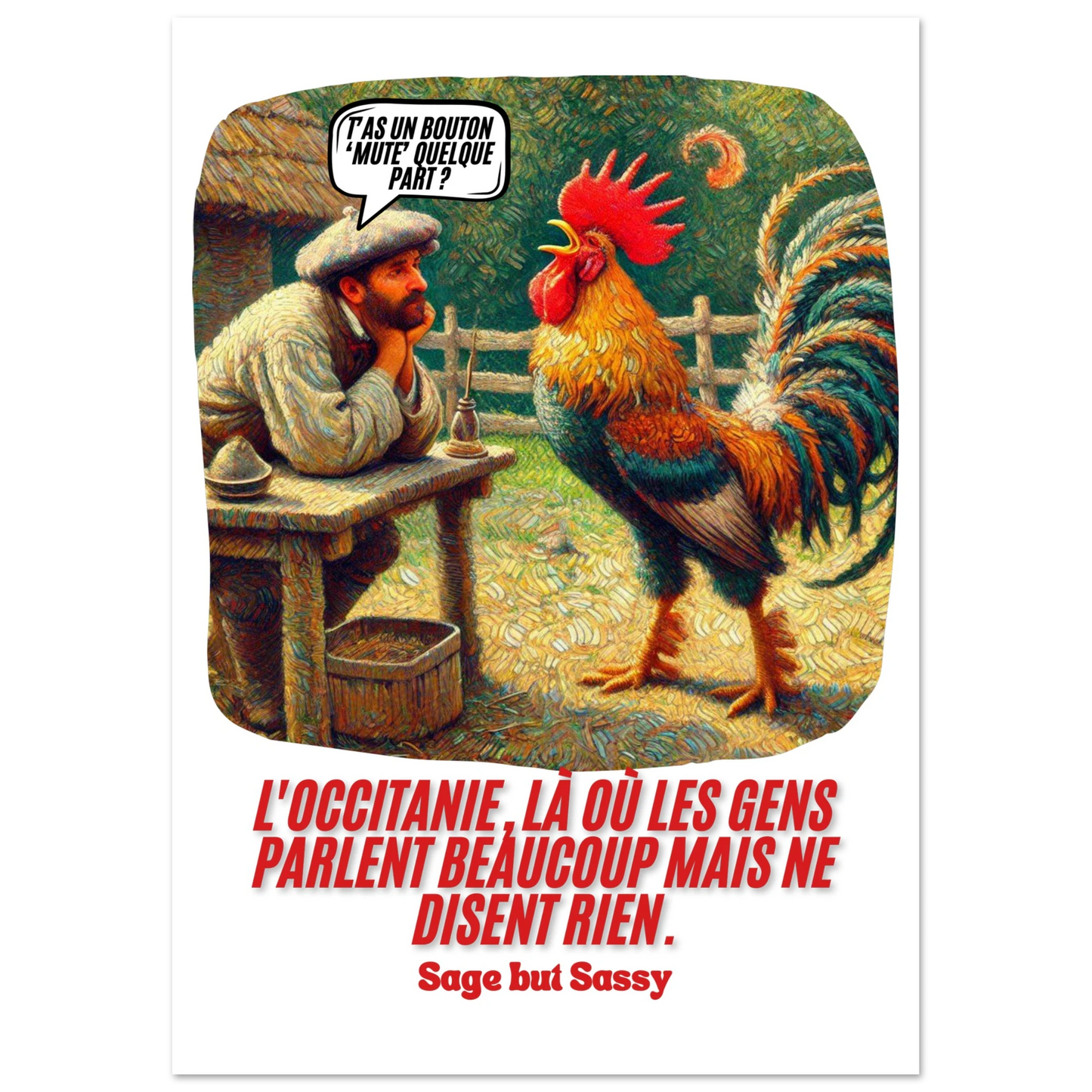 Classic Matte Paper Poster | L'Occitanie.