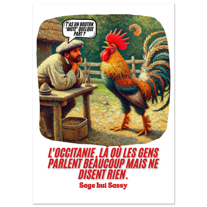 Classic Matte Paper Poster | L'Occitanie.