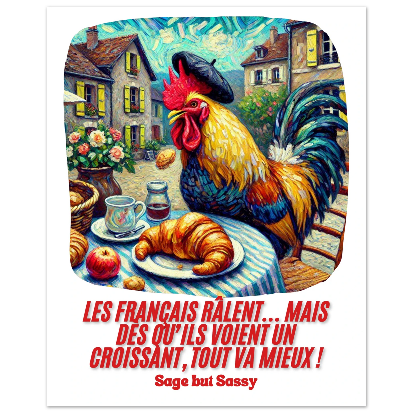 Classic Matte Paper Poster | France.