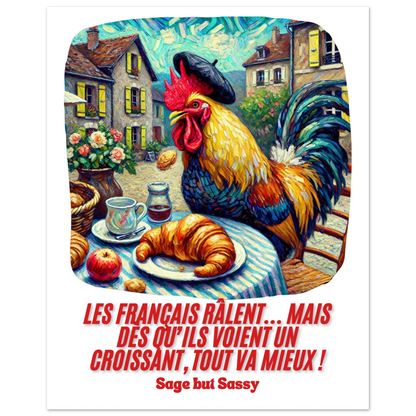 Classic Matte Paper Poster | France.